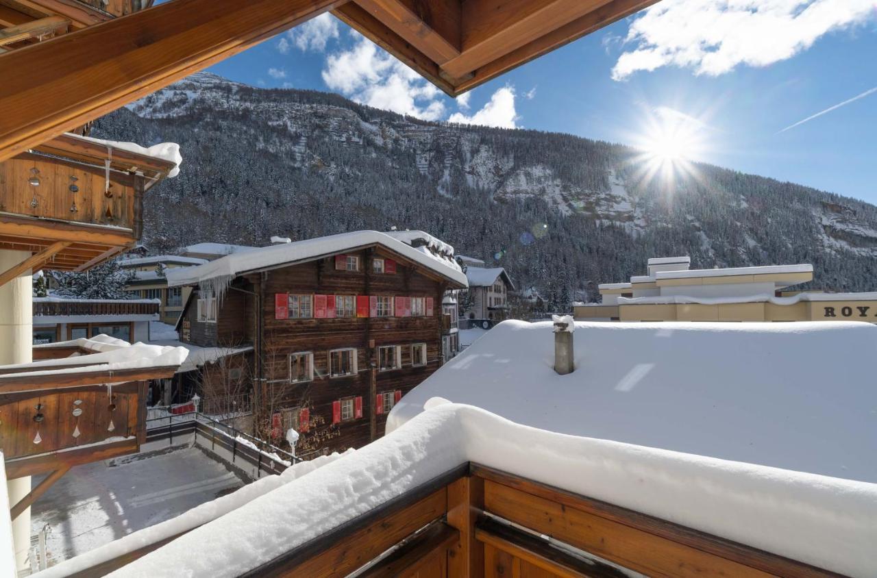 Touristen-Chalet Leukerbad Eksteriør bilde